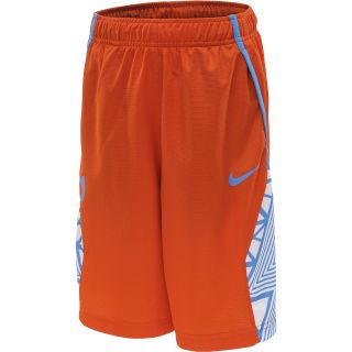 NIKE Boys KD Data Storm Basketball Shorts   Size Small, Team Orange/blue
