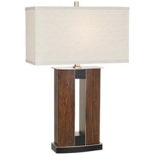 Pacific Coast Lighting Hudson Street Table Lamp in Wood and Metal