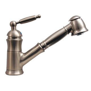 Whitehaus Collection Domehaus One Handle Single Hole Kitchen Faucet