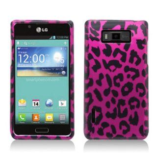 For Lg Splendor / Venice Us 730 Hot Pink Leopard Print Accessory Cover Case Cell Phones & Accessories