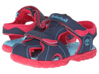 Timberland Kids Splashtown Closed Toe Sandal Girls Shoes (Navy)