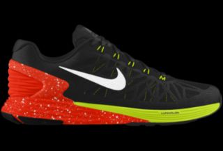 Nike LunarGlide 6 iD Custom Mens Running Shoes   Black