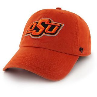 47 BRAND Mens Oklahoma State Cowboys Clean Up Adjustable Cap   Size
