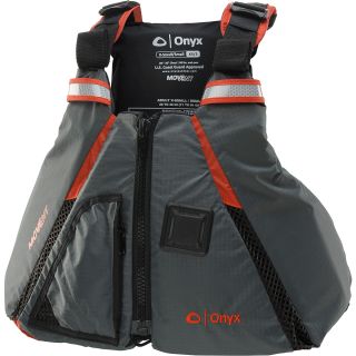 ONYX Adult MoveVent Dynamic Paddling Vest   Size Xsmall/small, Orange