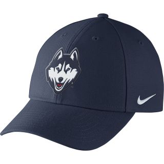 NIKE Mens Connecticut Huskies Dri FIT Wool Classic Adjustable Cap   Size