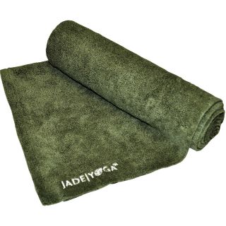 Jade Microfiber Yoga Towel, Olive (TMFOL)