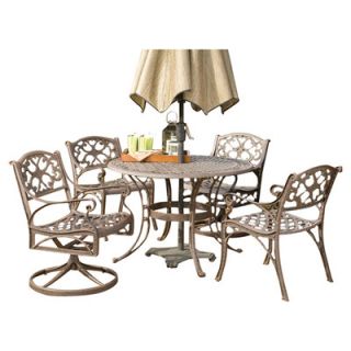 Home Styles 5 Piece Outdoor Dining Set