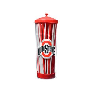 Ohio State Buckeyes 100 Count Straw With Dispenser