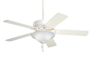 Emerson CF712WW Pro Series Indoor Ceiling Fan, 52 Inch Blade Span, Appliance White Finish    