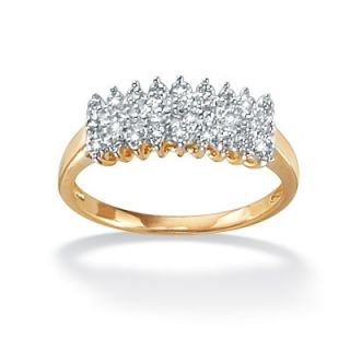 Palm Beach Jewelry Diamond Peak Ring