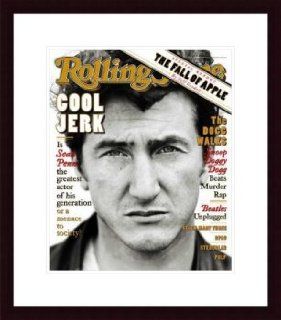 Rolling Stone Cover of Sean Penn / Rolling Stone Magazine Vol. 731, April 4, 1996, Movie Print by Mark Seliger   Unframed Prints
