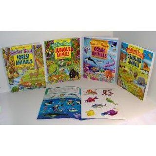 USA Wholesaler  5264732 Animals of the World Sticker Book Series Case Pack 72 Sports & Outdoors