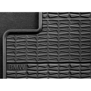 BMW 51 47 2 164 763 All Weather Rubber Floor Mats Front, Anthracite (Set of 2) Automotive