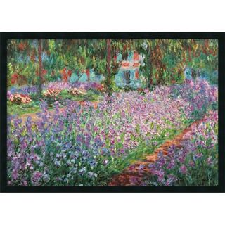 iCanvasArt Jardin De Giverny by Claude Monet Painting Print on Canvas