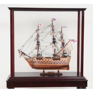 Old Modern Handicrafts Display Case for Tall Ship