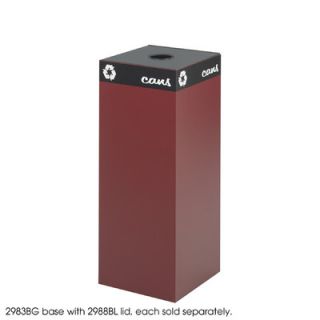 Safco Products Public Square 38 H Recycling Receptacle