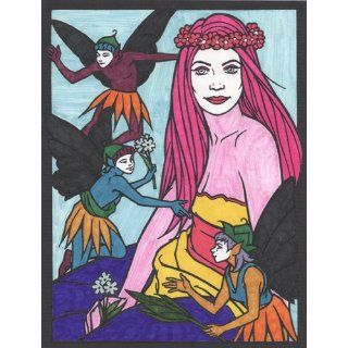 A Midsummer Night's Dream Stained Glass Coloring Book (Dover Stained Glass Coloring Book) John Green 9780486439860 Books