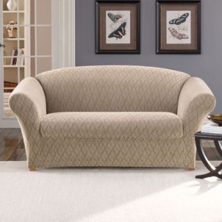Sure Fit Stretch Braid Loveseat Slipcover
