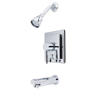Elements of Design South Beach Pressure Balance Tub and Shower Faucet