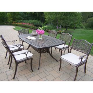 Oakland Living Oxford Mississippi Dining Set with Cushions