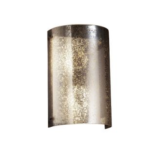 Justice Design Group Fusion Dakota Curved Bar 3 Light Wall Sconce