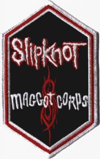 Slipknot   Maggot Corps Logo   Embroidered Iron On or Sew On Patch Clothing