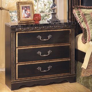 Signature Design By Ashley Signature Designs By Ashley Coal Creek Three Drawer Night Stand Brown Size 3 drawer