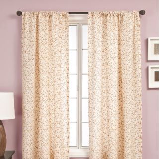 Softline Home Fashions Sava Rod Pocket Curtain Single Panel