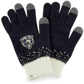 47 BRAND Womens Chicago Bears Magic Mountain Gloves   Size Adjustable