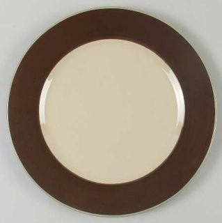 Jaclyn Smith Turkish Floral Brown Dinner Plate, Fine China Dinnerware   Traditio