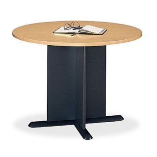 Bush 3.5 Round Conference Table TB14542A Finish Beech