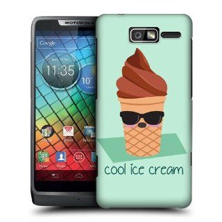 Head Case Designs Cool Ice Cream Food Mood Hard Back Case Cover for Motorola RAZR i XT890 Cell Phones & Accessories