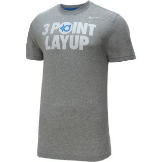 NIKE Mens KD 3 Point Layup Short Sleeve Basketball T Shirt   Size Medium,