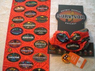 Survivor Buff   10th Anniversary Special Edition Logo Buff   All 20 TV Season Logos  Other Products  
