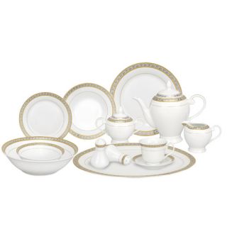 Safora 57 Piece Porcelain Dinnerware Set