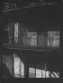 1920 Photo Balconies with wrought iron work, New Orleans vintage black & whi 735   Photographs