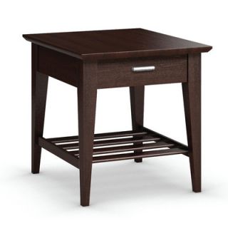 Caravel Currents Collection End Table With Drawer