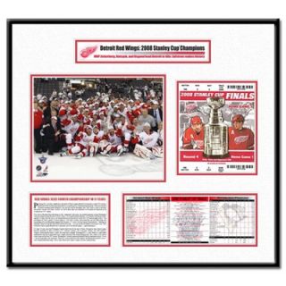 Thats My Ticket NHL 2008 Stanley Cup Ticket Frame Team Celebration