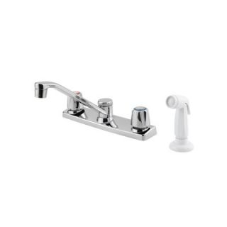 Price Pfister Pfirst Series Two Handle Centerset Kitchen Faucet with