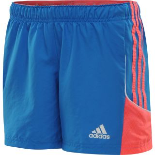 adidas Womens Speedkick Soccer Shorts   Size Small, Pride Blue/red