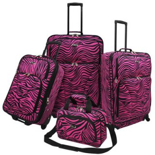 Traveler Fashion 4 Piece Spinner Luggage Set