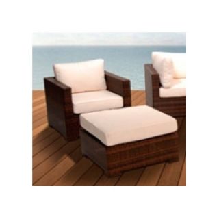 BOGA Furniture Menorca Ottoman with Cushion