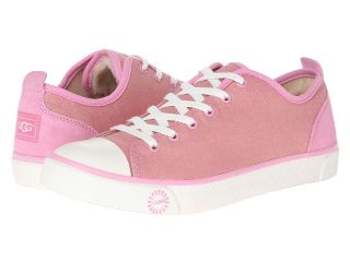 UGG Evera Metallic Canvas Womens Lace up casual Shoes (Pink)