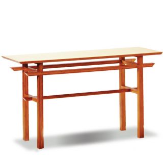 Lotus Console Bamboo Table