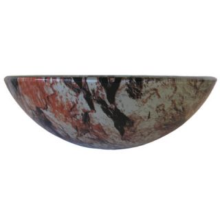 Novatto Cullare Glass Vessel Bathroom Sink   TID 043