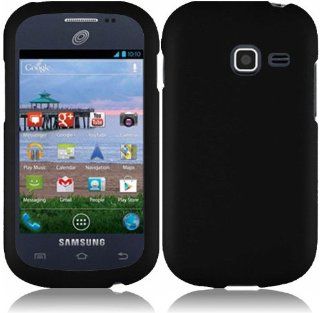 Generic Hard Cover Case for Samsung Galaxy Centura S738C   Retail Packaging   Black Cell Phones & Accessories