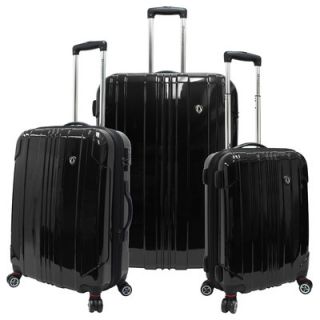 Travelers Choice Sedona 3 Piece Hardsided Expandable Luggage Set