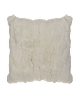 White Rex Textured PIllow