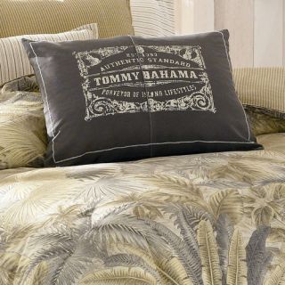 Bahamian Breeze Logo Print Decorative Pillow