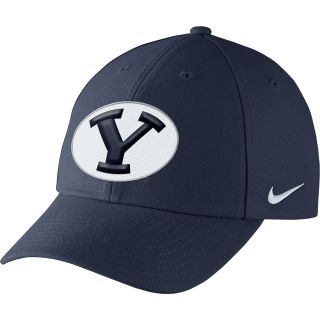 NIKE Mens BYU Cougars Dri FIT Wool Classic Adjustable Cap   Size Adjustable,